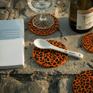 Portavasos Leopardo